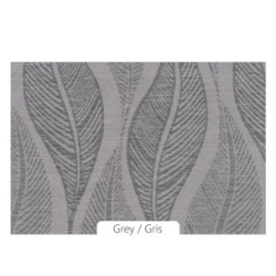 Jacquard Grey Curtain With Metal Grommets - 54x72 Inch 1.37x1.83m