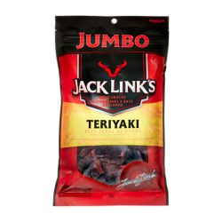 Beef Jerky Teriyaki Jumbo Bag 230g.
