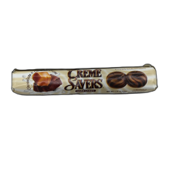 Crème Savers Hard Candy Chocolate & Caramel Crème 50g.