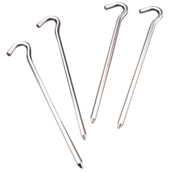7 Bulk Aluminum Pegs 100 Per Carton - sold individually"