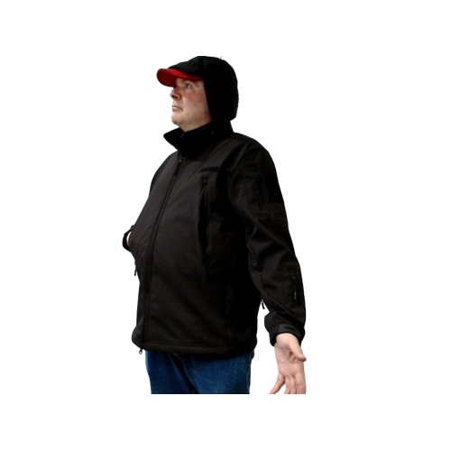 Concealed carry jacket black - medium
