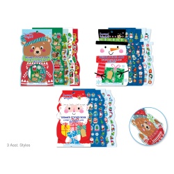 Sparkle Sticker Value Books Over 250pc! B) Holiday Fun Seasonal Wonders