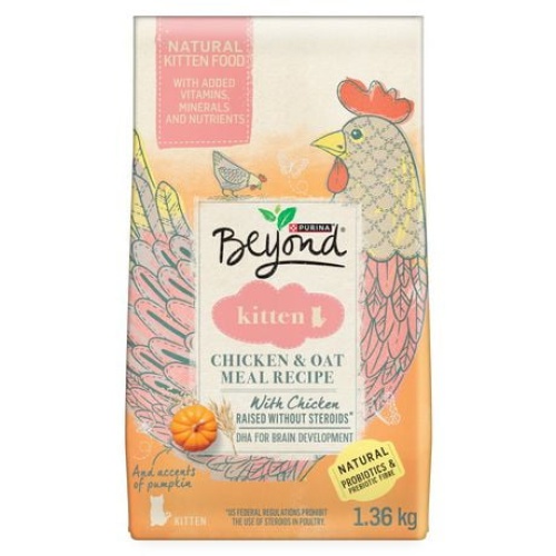 Kitten Food Chicken & Oatmeal Recipe 1.36kg. Purina Beyond
