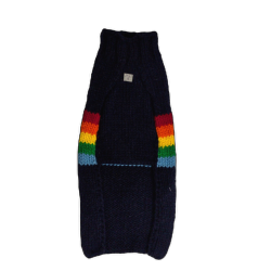 Dog Sweater XS Rainbow Good Vibes Alpaca Chilly Dog
